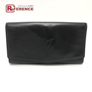 Louis Vuitton Epi Aegean Opera Clutch Bag Leather Noir Black